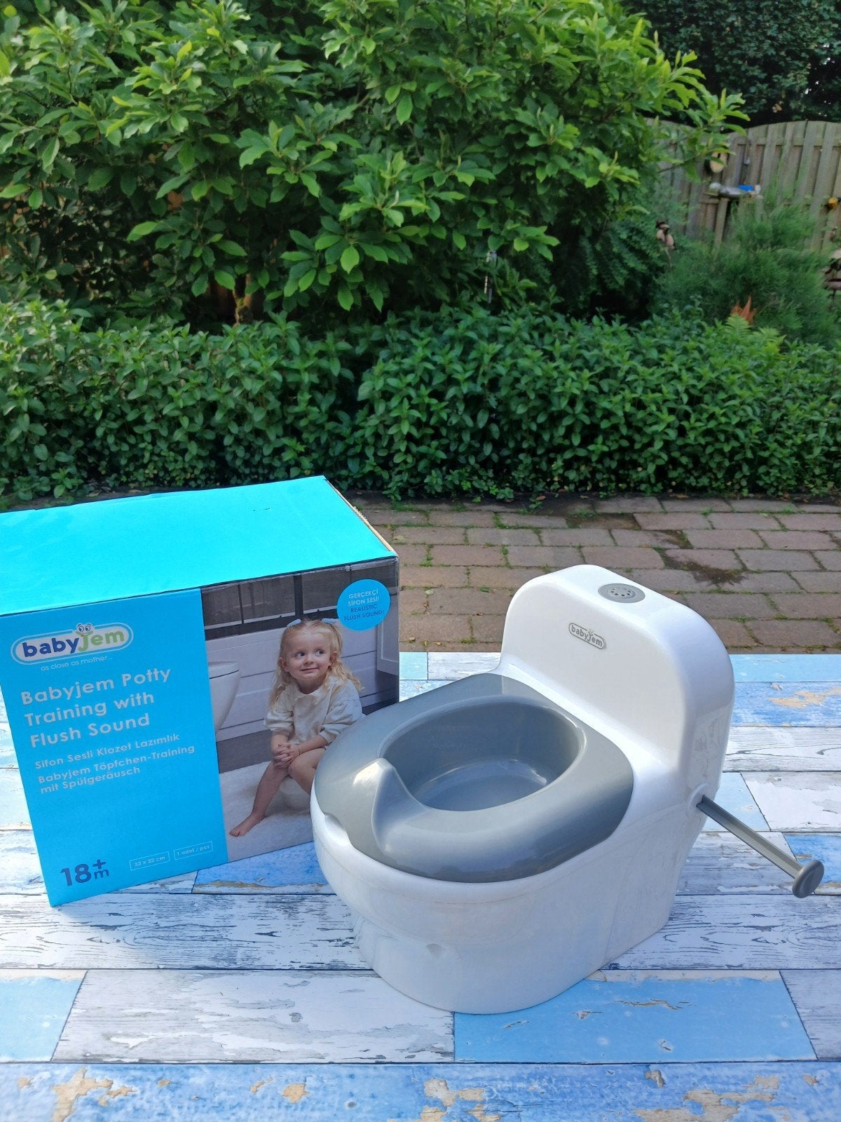Potje babyjam, Ophalen