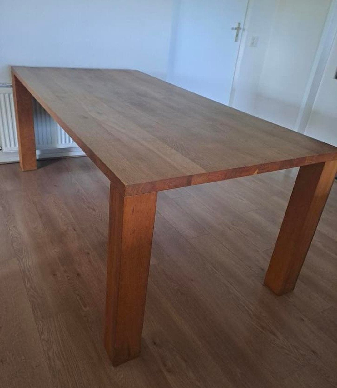 Eettafel eikenhout 200x100x78, Huis en Inrichting, Tafels | Eettafels, Ophalen, Eikenhout, 200 cm of meer, 50 tot 100 cm