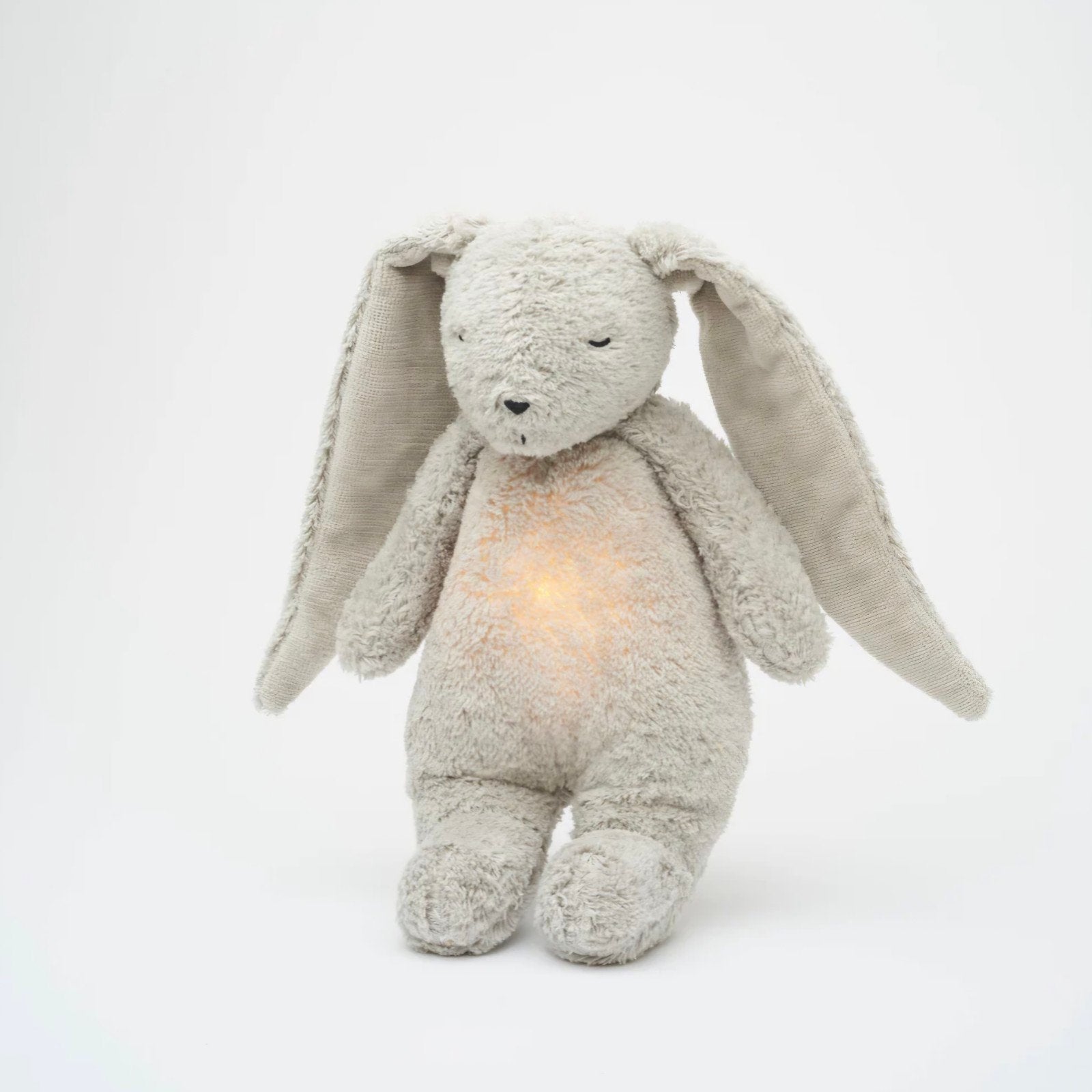 Moonie 2.0 Konijn - Slaaphulp met Licht en Geluid, Overige merken, Met licht, Grijs, Konijn