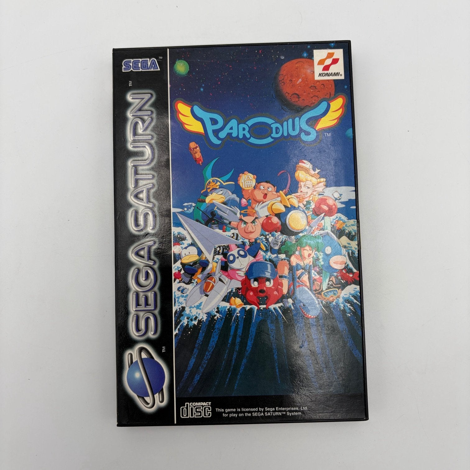 Parodius Sega Saturn, Spelcomputers en Games, Games | Sega, Gebruikt, Shooter, ., 1 speler