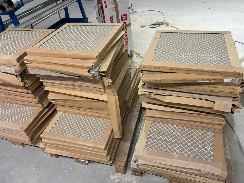 Mosa vloertegels 60x60 cm, Doe-het-zelf en Verbouw, Tegels, Ophalen, Nieuw, Minder dan 5 m², Vloertegels