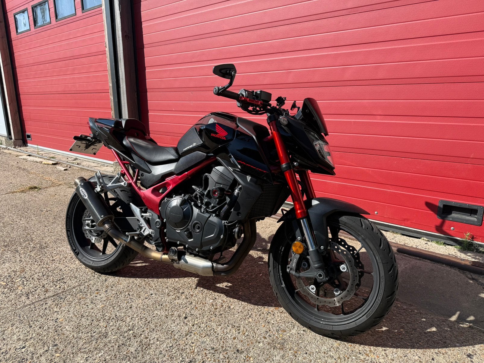 Honda Hornet CB750 met vele extra's, Handvatverwarming, Gebruikt, Particulier, Handgeschakeld