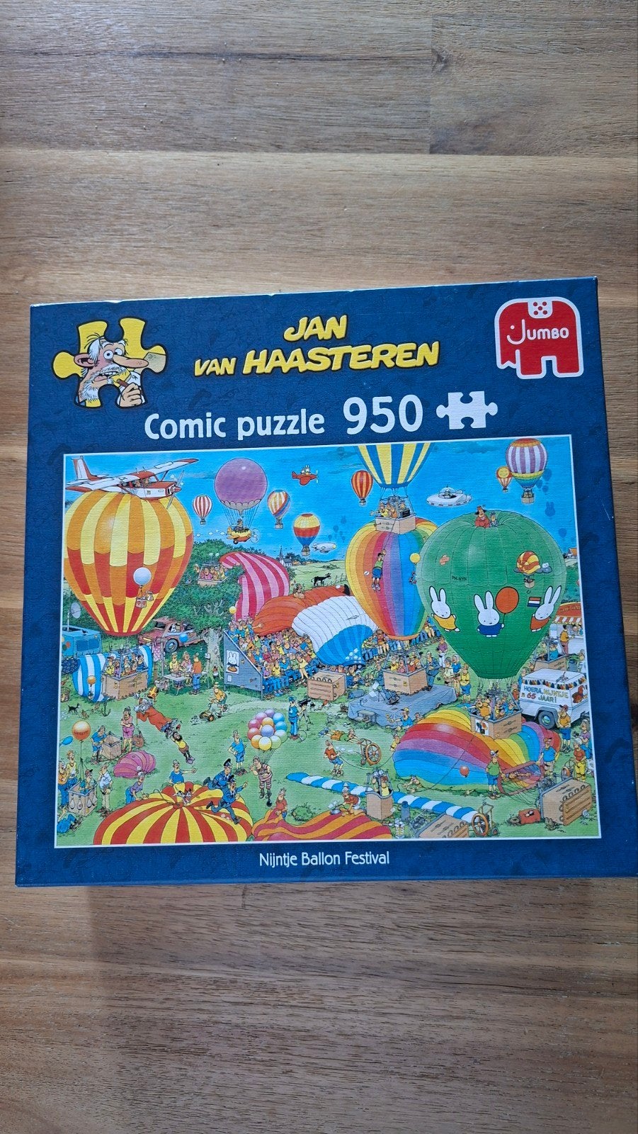 Jan van Haasteren Nijntje Ballon Festival, Ophalen of Verzenden, 500 t/m 1500 stukjes, Gebruikt, Legpuzzel