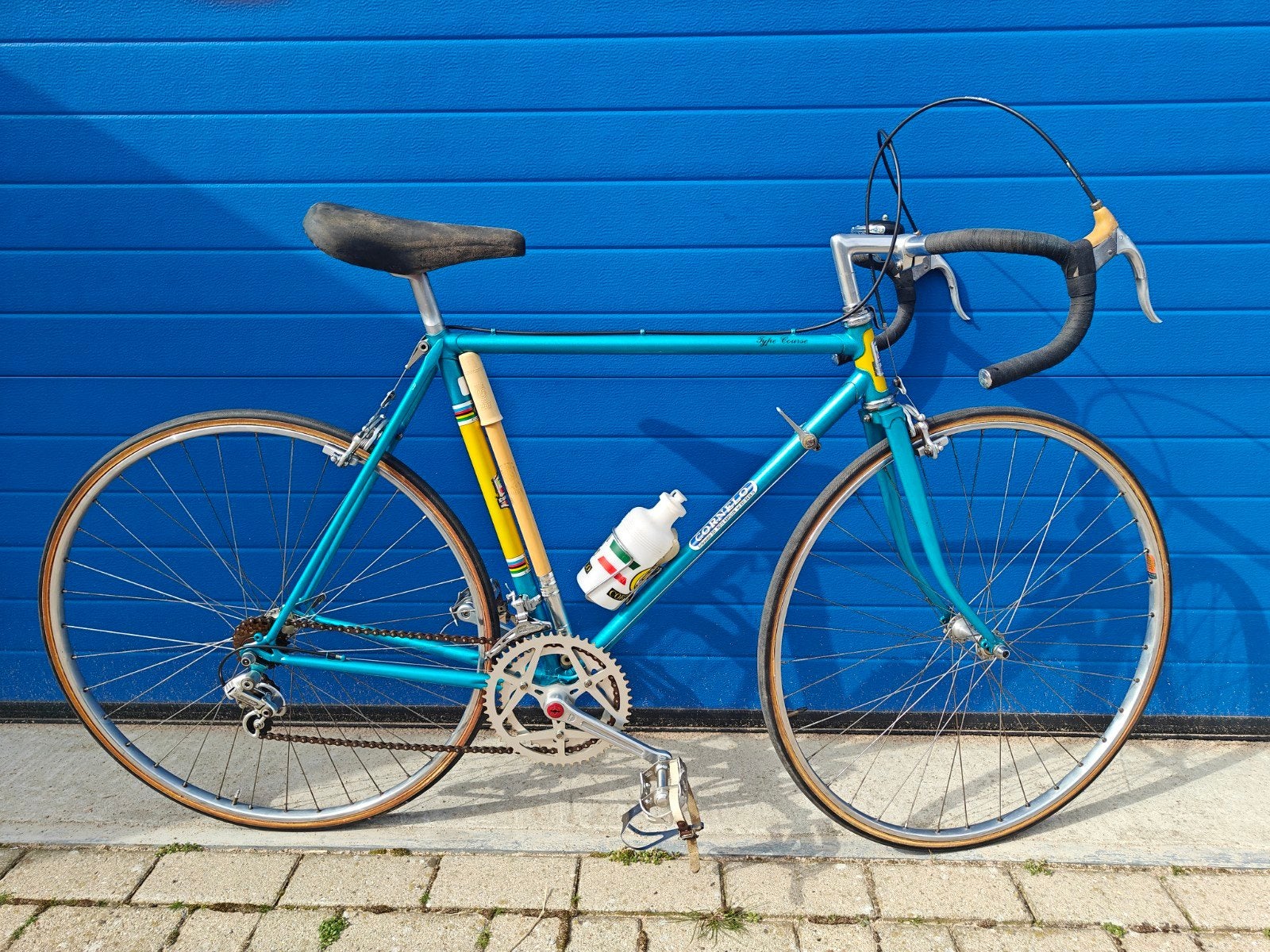 Vintage Cornelo type Course sportfiets racefiets 54, 28 inch, Gebruikt, Staal, 15 tot 20 versnellingen