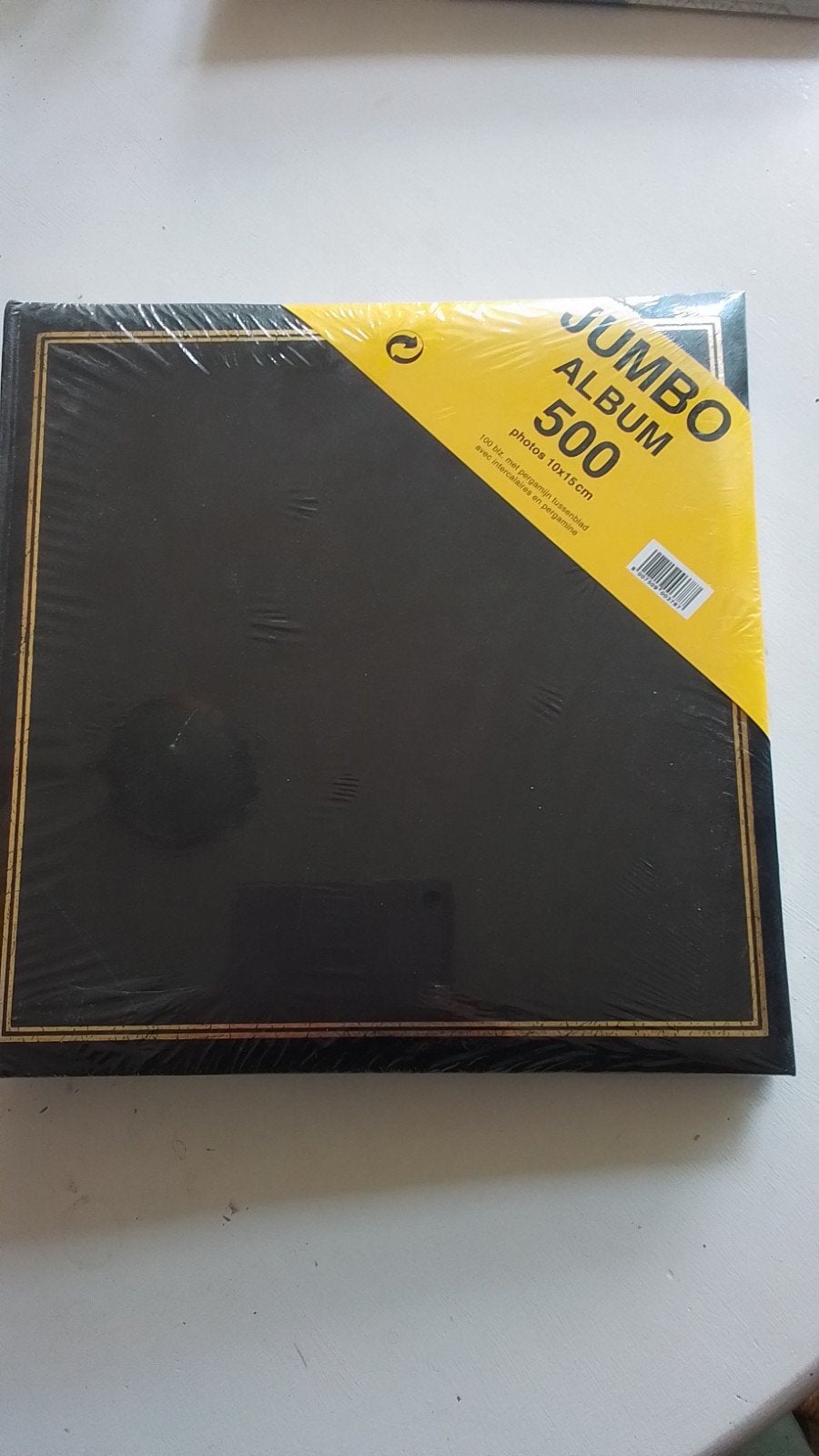 Nieuw Jumbo Fotoalbum Zwart - 500 foto's 10x15 cm, Ophalen of Verzenden, Nieuw, Losbladig album, Met pergamijn tussenbladen
