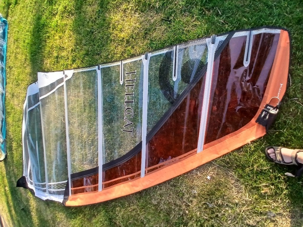NeilPryde Hellcat 5.7 (2008), Watersport en Boten, Ophalen of Verzenden, Gebruikt, Zeil