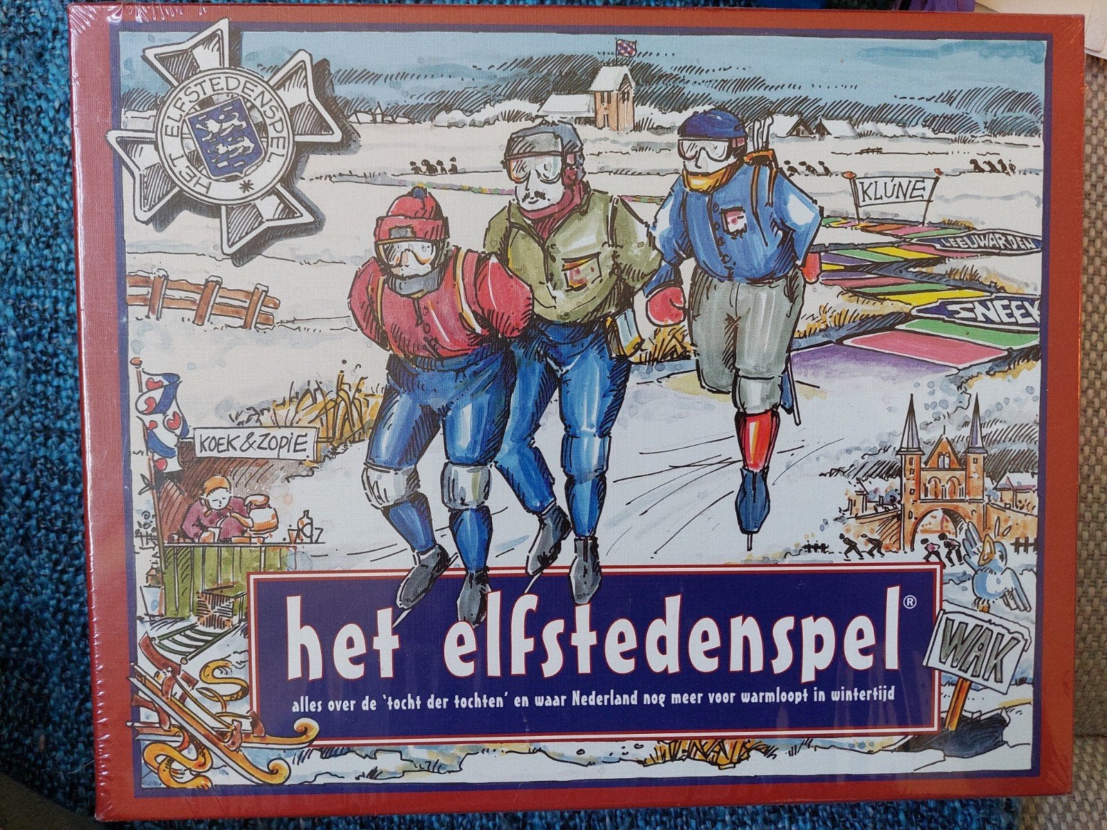 elfstedenspel bordspel, Ophalen, Nieuw