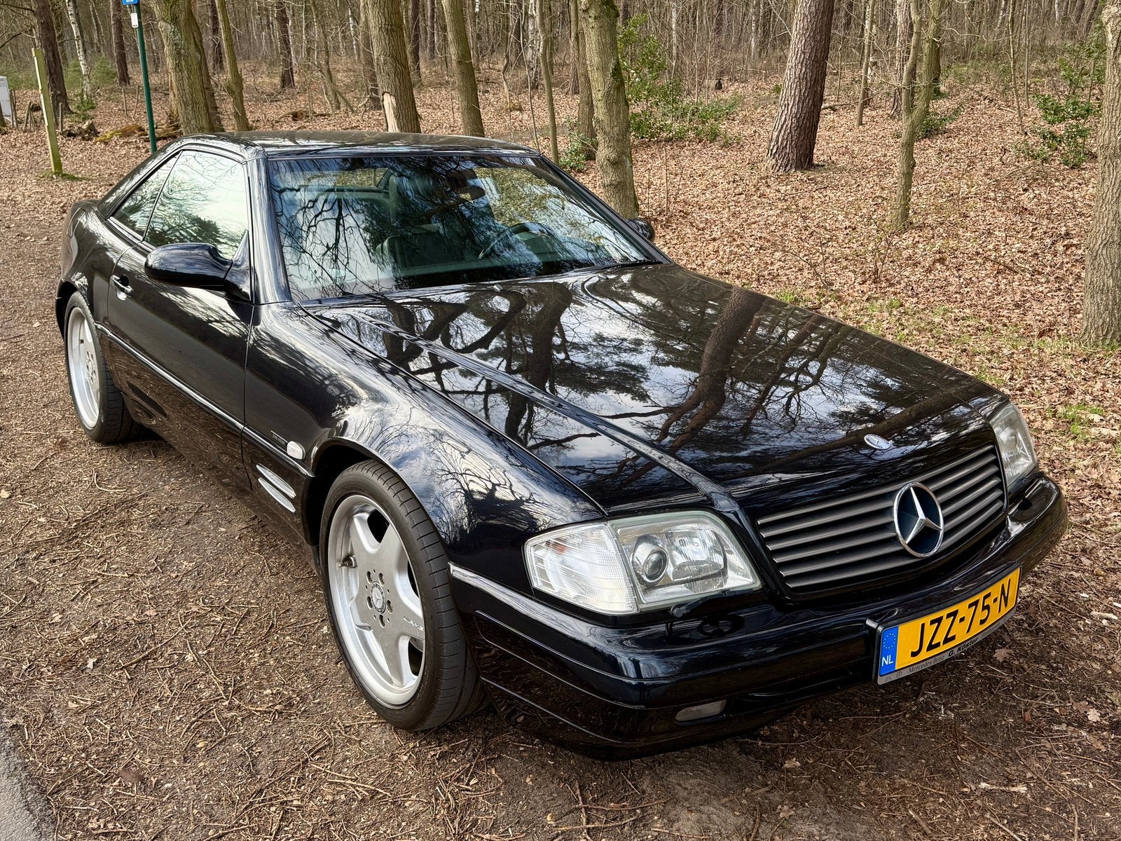 Mercedes SL 320 2001 ‘Final Edition’ nr.315/674, Auto's, Mercedes-Benz, Particulier, SL, Benzine, Cabriolet, Automaat, Geïmporteerd