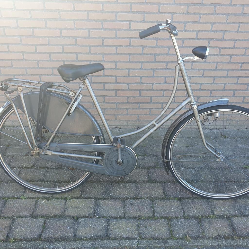 Gazelle dames/stationsfiets 57 cm frame, 56 cm of meer, Ophalen, Gebruikt, Gazelle