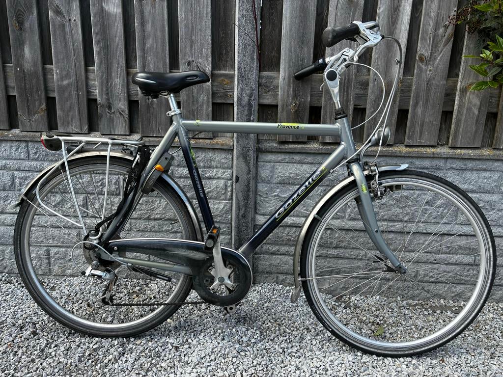 Gazelle Provence mt. 61, aluminium frame, Ophalen, Gebruikt, Velgrem, Versnellingen