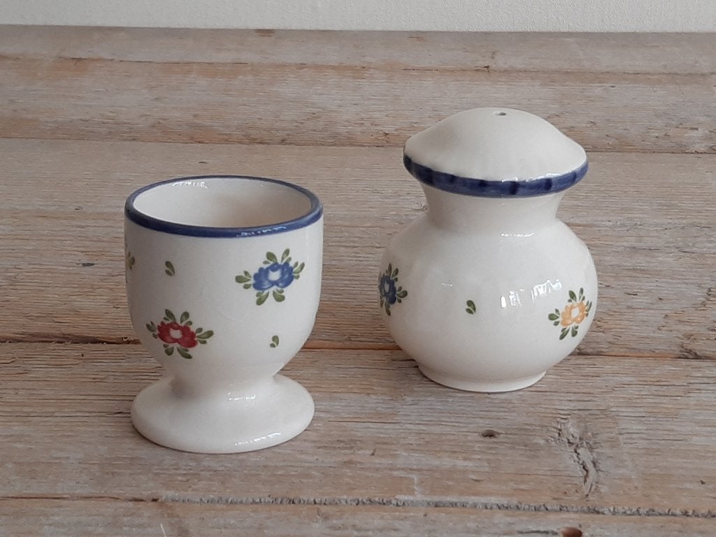 Servies, Zeller Fayencerie, PETITE ROSE, gaaf, Antiek en Kunst, Ophalen of Verzenden