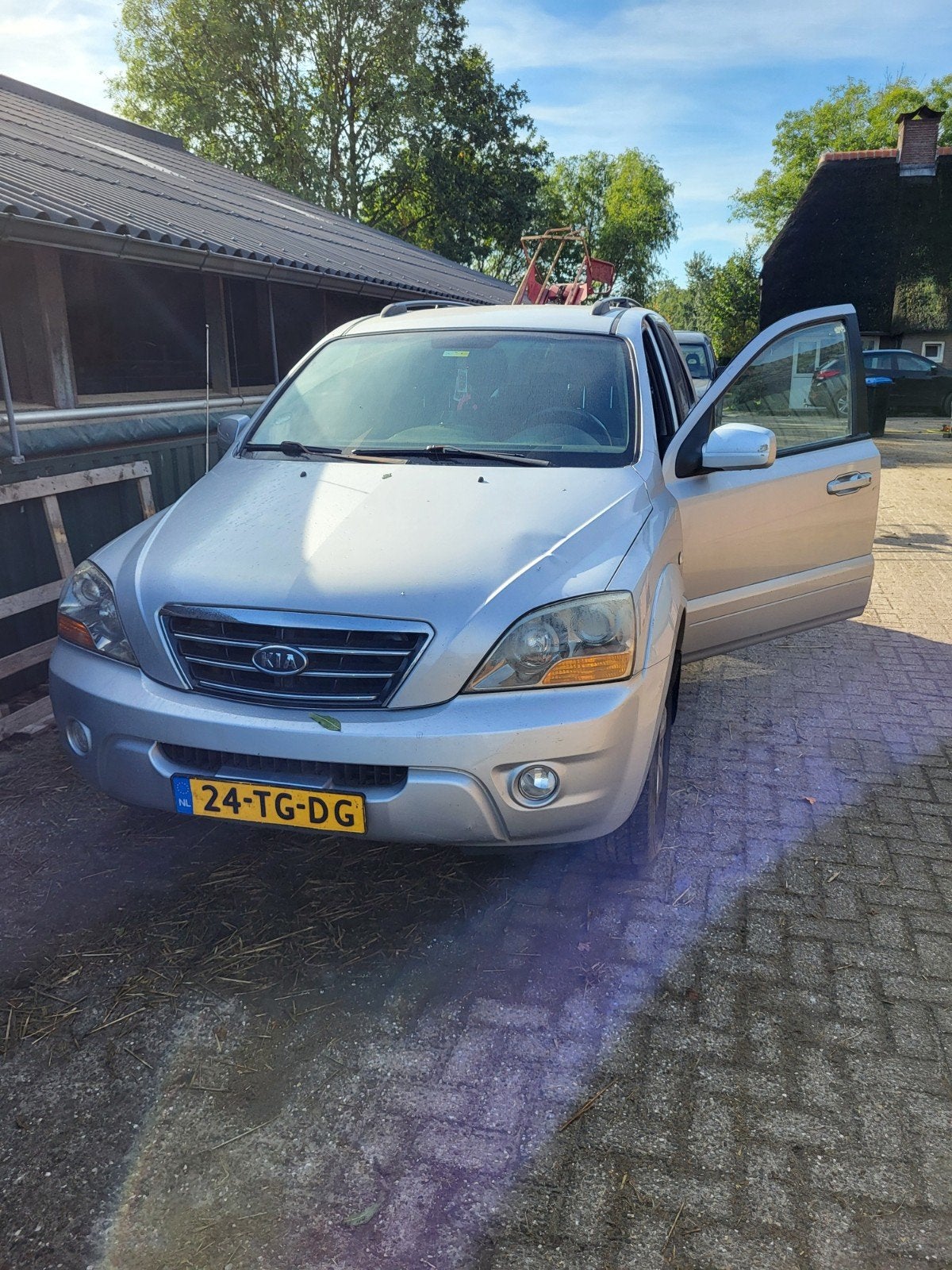 Kia Sorento 2.5 Crdi VGT AUT 2006 4wd, Export, Auto's, Automaat, 2800 kg, Origineel Nederlands, Bedrijf