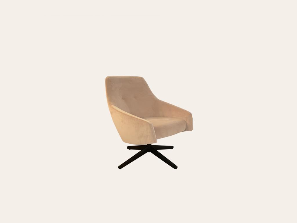 Montis Puk Low roze bij TheReSales, Huis en Inrichting, Fauteuils, Ophalen, Design, 75 tot 100 cm, Zo goed als nieuw