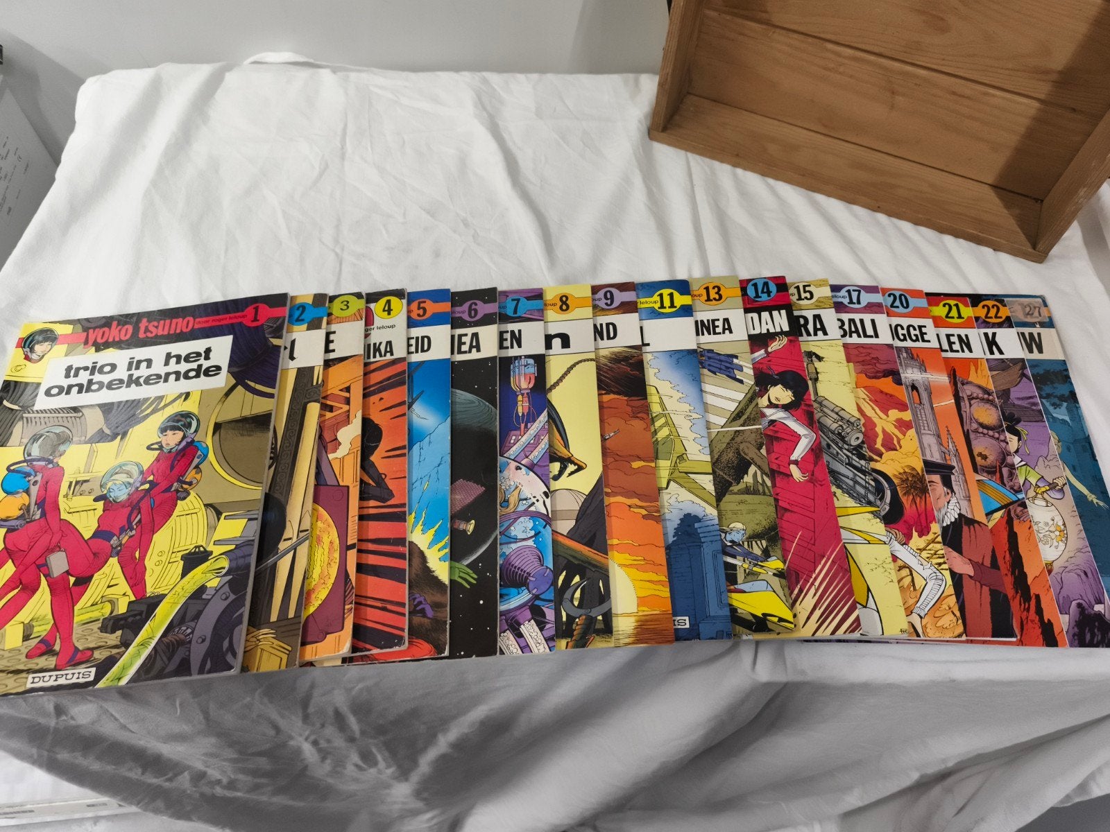 Yoko Tsuno stripboeken - Diverse delen HG Nuenen, Meerdere stripboeken, Ophalen of Verzenden, Gelezen