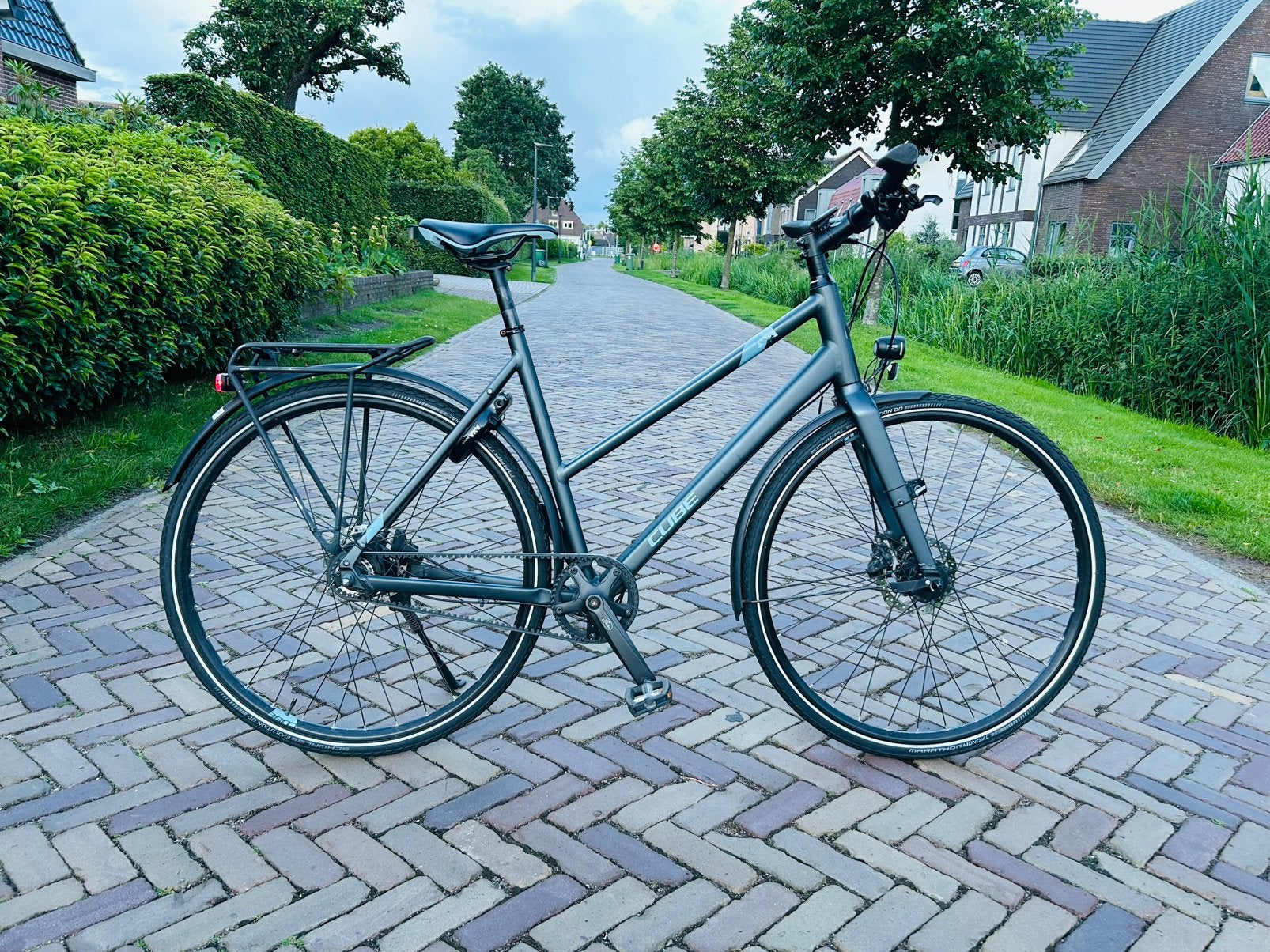Cube Travel | Carbon Beltdrive | Alfine | 50CM | Disc, Gebruikt, Versnellingen, 50 tot 53 cm, Schijfrem