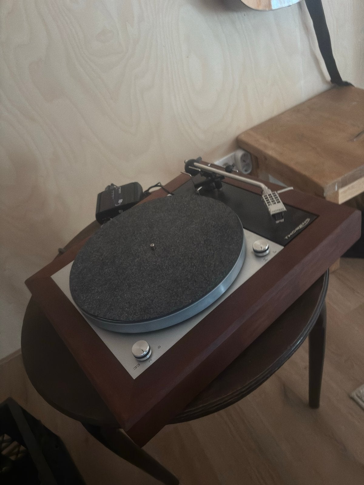 Thorens TD 150 mark ll Hifi platenspeler Incl Art pre ll, Audio, Tv en Foto, Platenspelers, Ophalen, Gebruikt, Platenspeler, Thorens