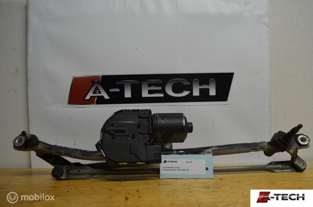 Ruitenwissermotor Audi A6 C7 ('11-'18) 4G1955119 m172, Audi, Gebruikt, Audi, Ophalen of Verzenden
