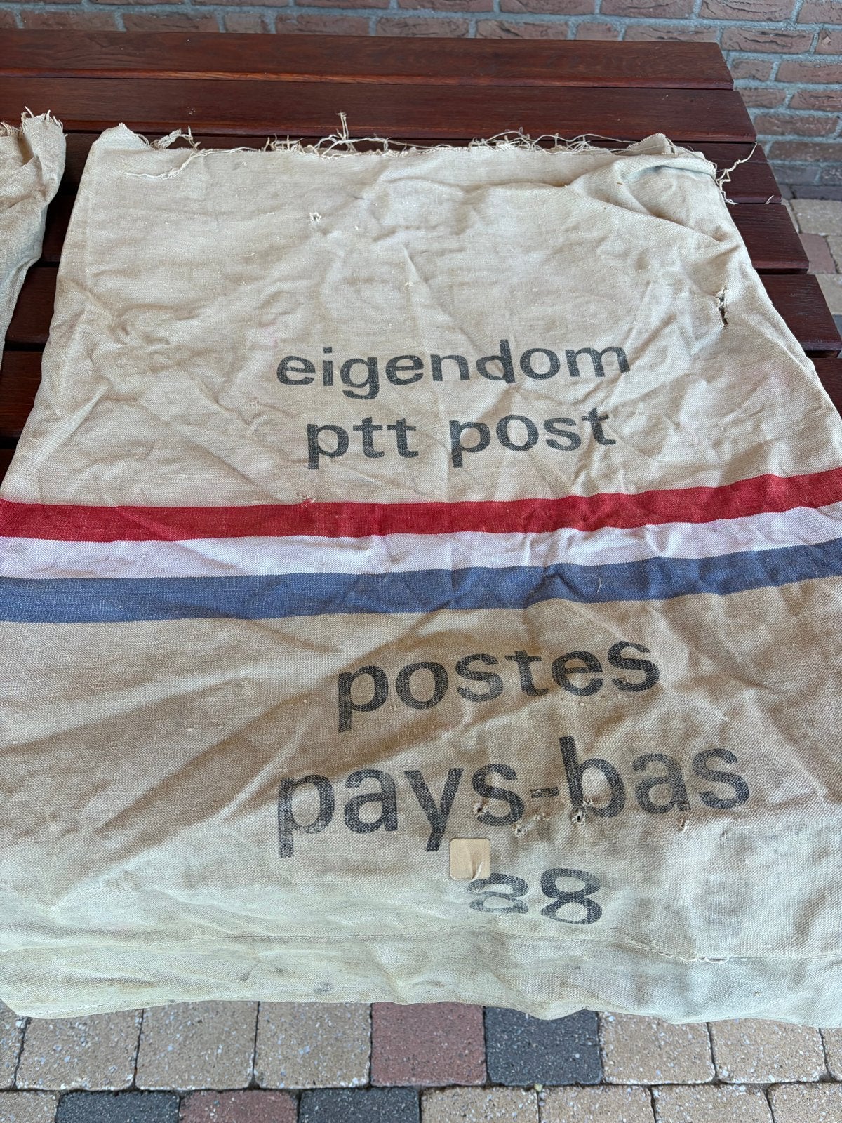 PTT Post zakken met kleine gaatjes, Ophalen of Verzenden, Gebruikt