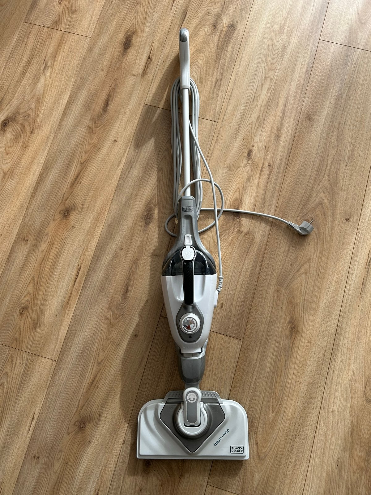 Black+Decker Stoommop/stoomreiniger 1600 watt + accessoires, Ophalen, Gebruikt, Stoomreiniger