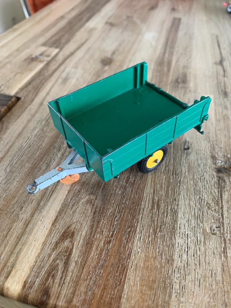 Vintage Britains LTD London Speelgoed Tractor Aanhanger, Ophalen of Verzenden, Gebruikt