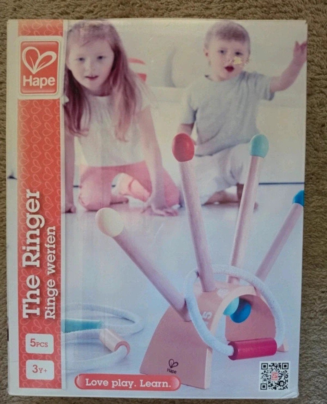 Hape The Ringer Ringwerpen Spel - Nieuw in Doos, Ophalen of Verzenden, Nieuw