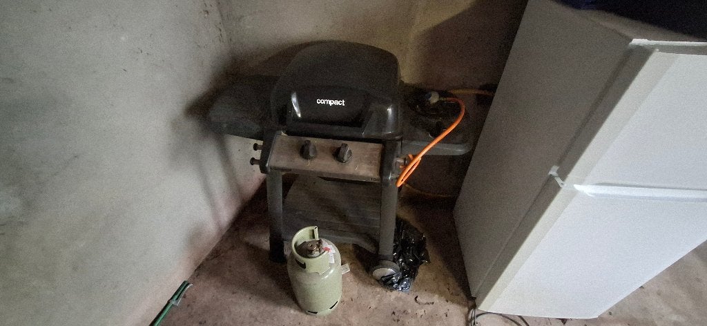 Compact gas bbq, Ophalen, Gebruikt