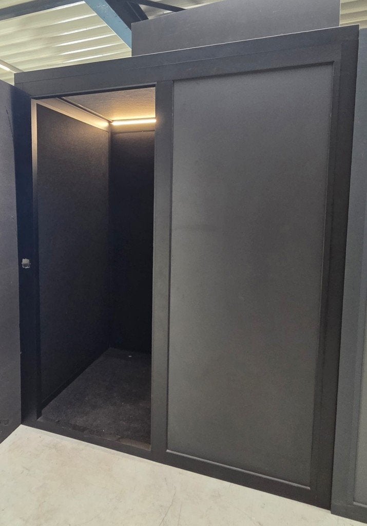 Akoestische Werkplek, Co2 ventilatie, Autom. Schuifdeur, Ophalen, Overige typen, Scheidingswand, Zo goed als nieuw