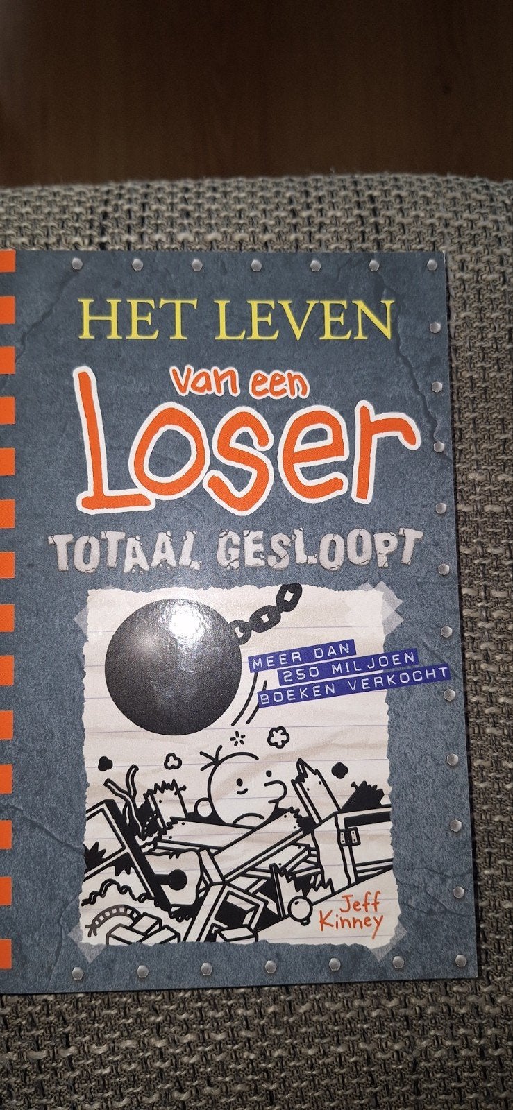 Het Leven van een Loser: Totaal Gesloopt - Jeff Kinney, Boeken, Ophalen of Verzenden, Gelezen, Jeff Kinney, Fictie
