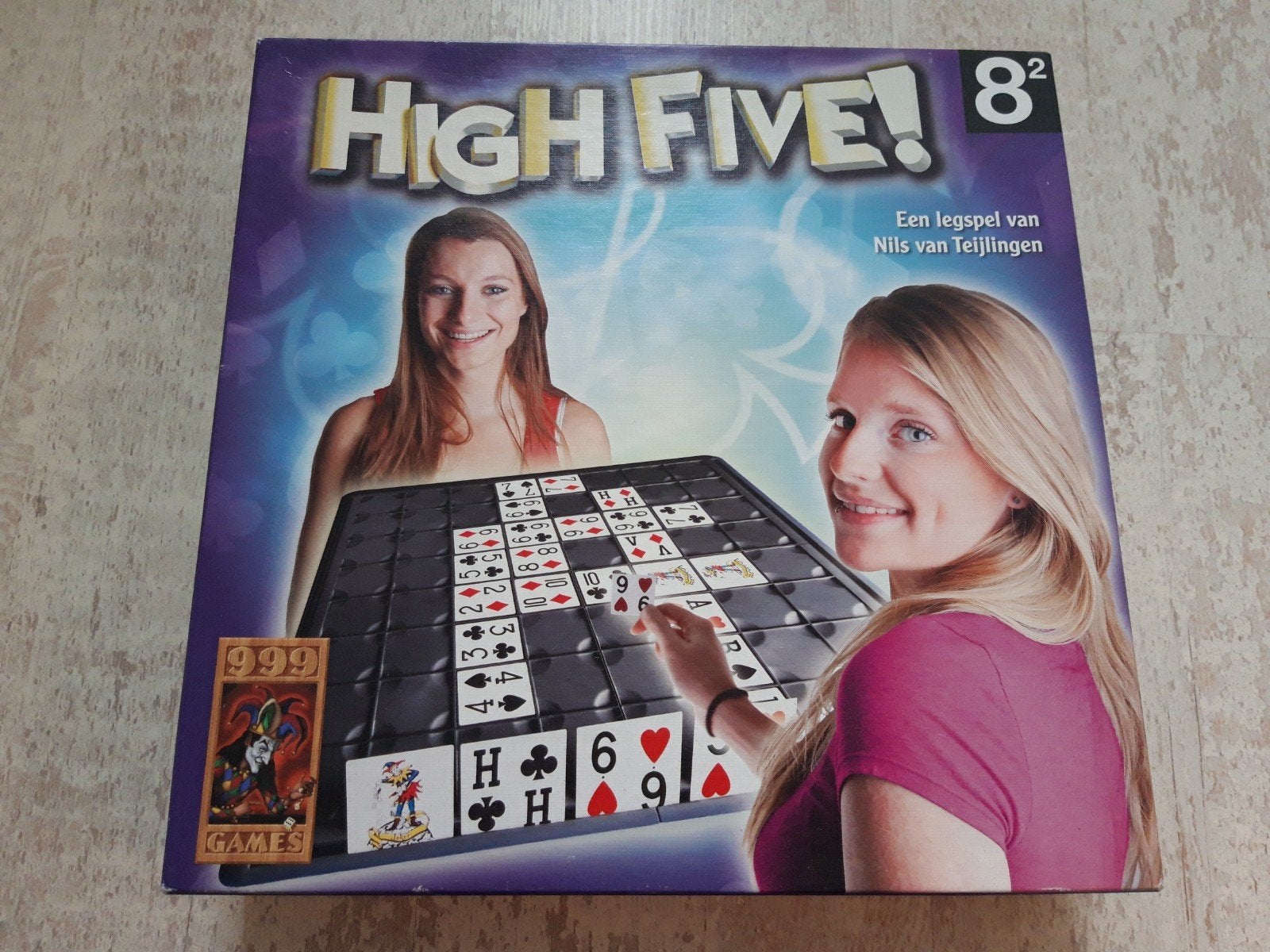 leuk spel HIGH FIVE!, Hobby en Vrije tijd, Een of twee spelers, Ophalen of Verzenden, Zo goed als nieuw, 999 Games