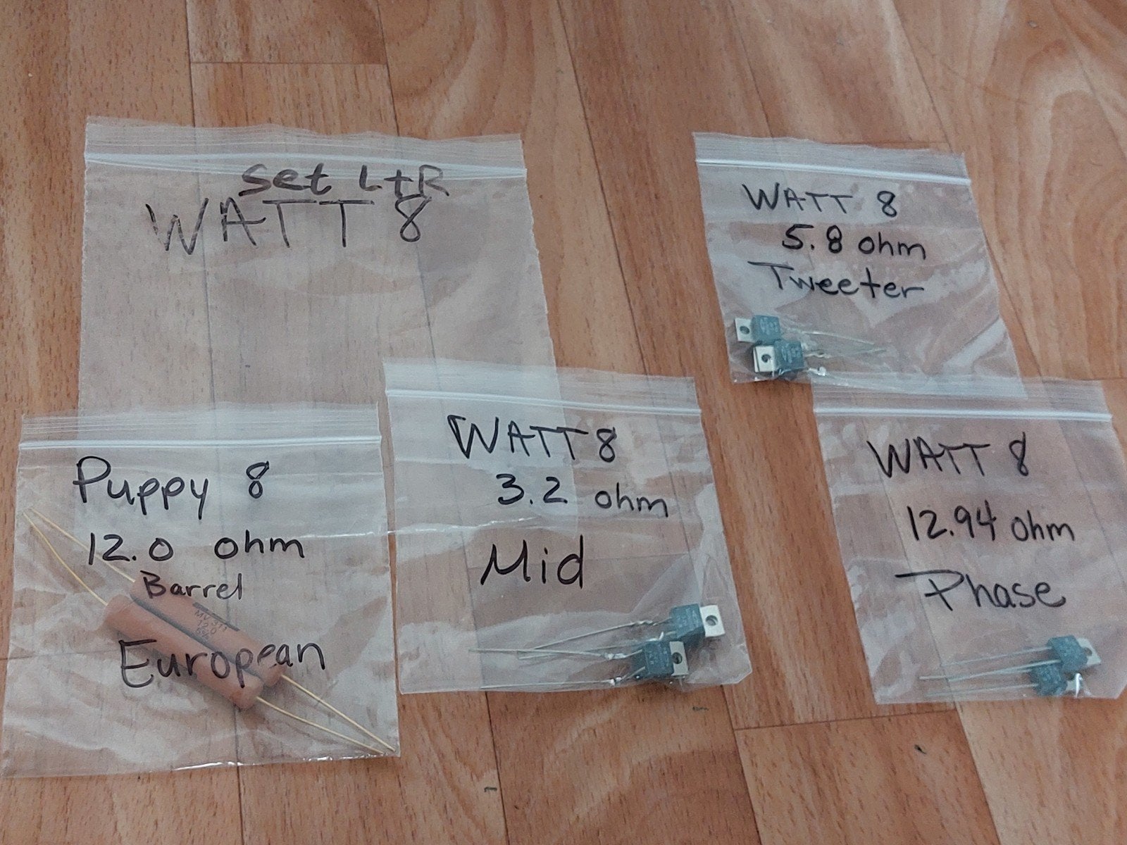 Wilson audio resistor sets, Ophalen of Verzenden, Minder dan 60 watt, Overige merken