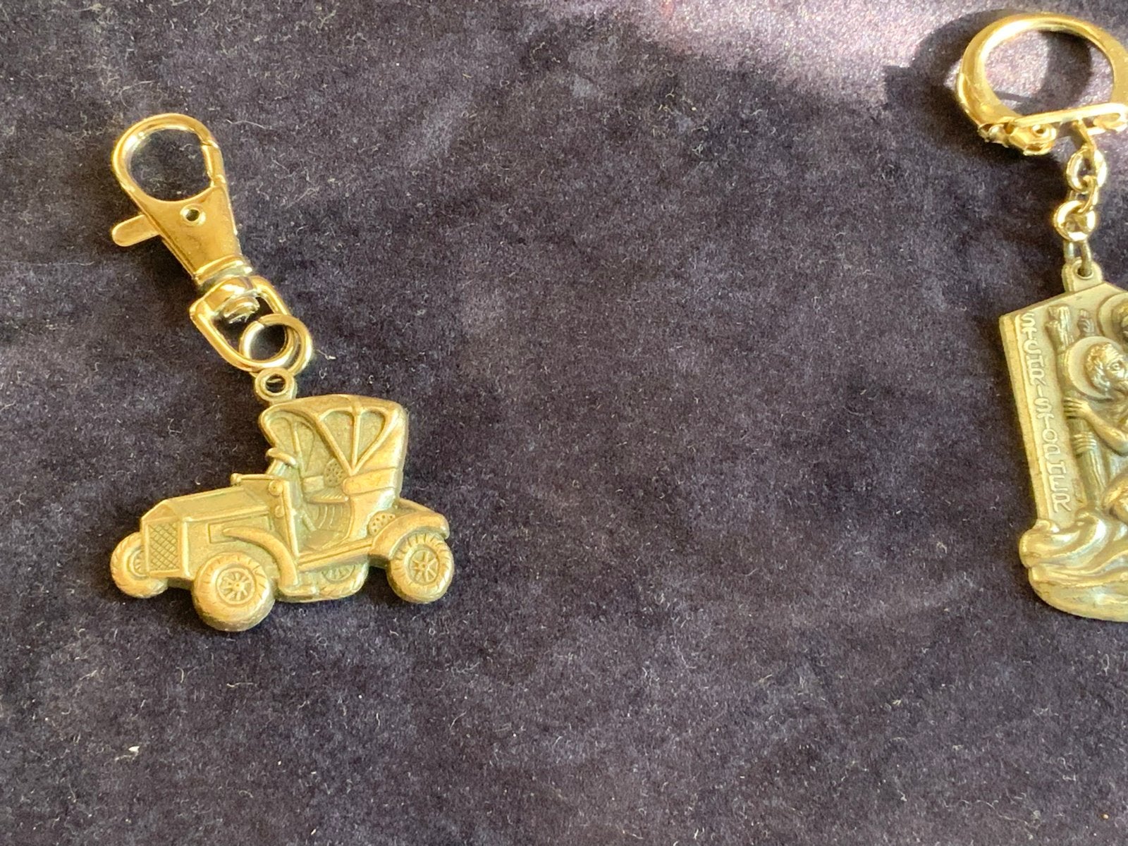 Christoffel sleutelhanger - Beschermer onderweg, Verzenden, Zo goed als nieuw, Overige typen