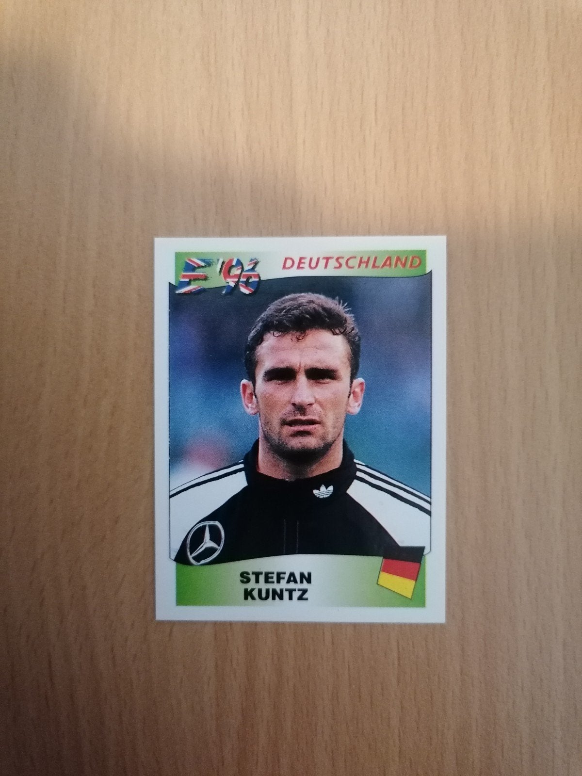 Panini Euro 96 #213 Kuntz., Ophalen of Verzenden, Zo goed als nieuw, Plaatje