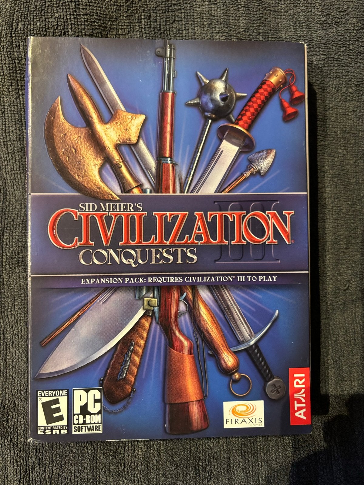 Sid Meier's Civilization III: Conquests PC CD-ROM Nieuw, Ophalen of Verzenden, Nieuw, Strategie en Constructie