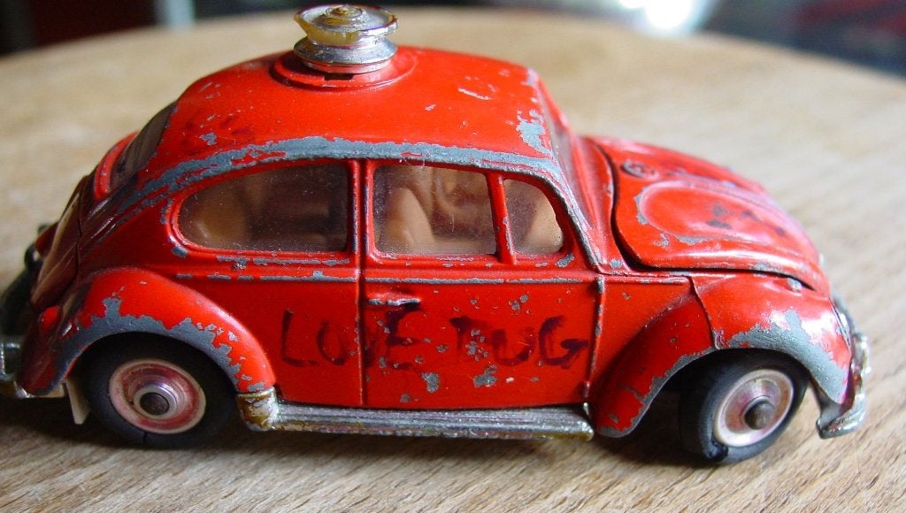VW KEVER CORGI TOYS, Ophalen of Verzenden, Gebruikt, Auto, Corgi