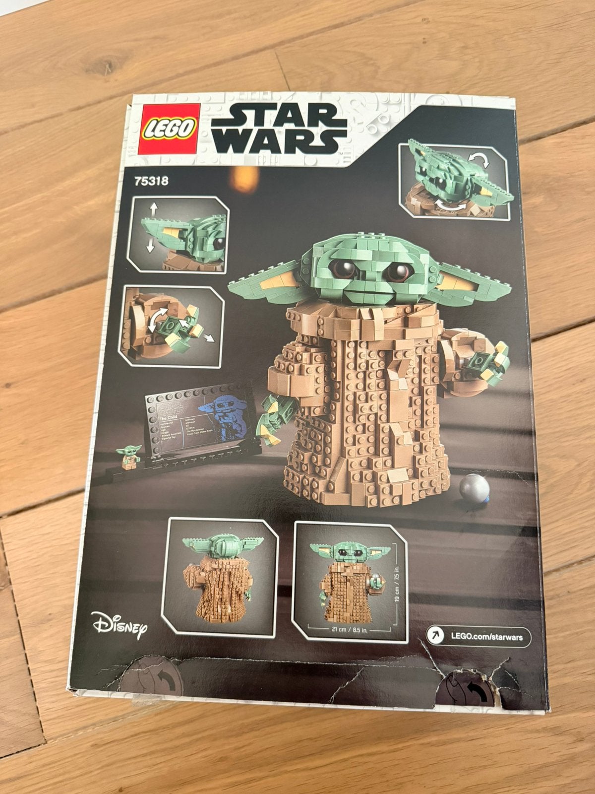 LEGO 75318 StarWars Yoda the Child, Kinderen en Baby's, Gebruikt, Inclusief instructies, Star Wars, Lego