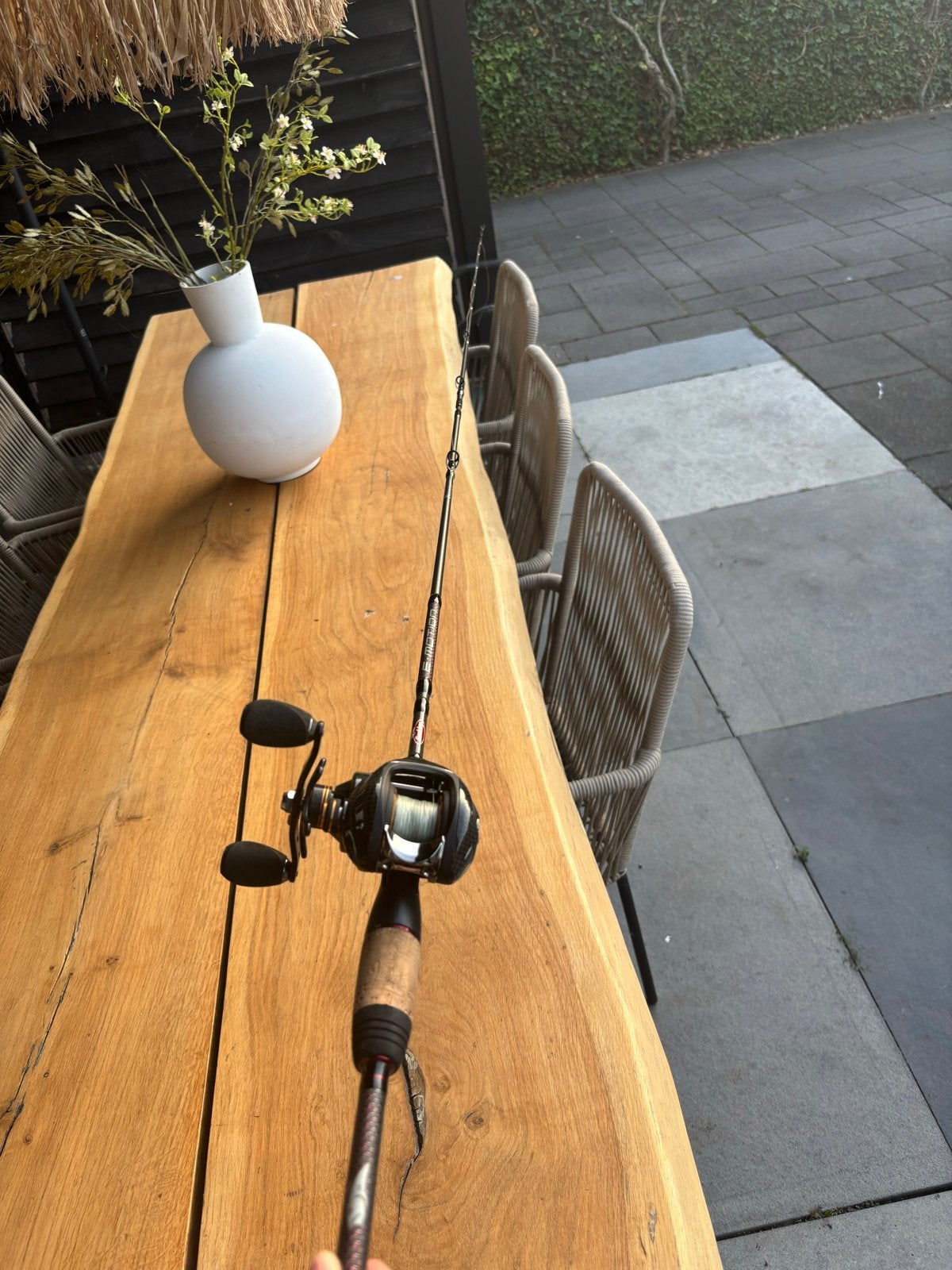 Berkley E-Motion Reel Hengel - Nieuwstaat, Ophalen of Verzenden, Zo goed als nieuw, Werphengel