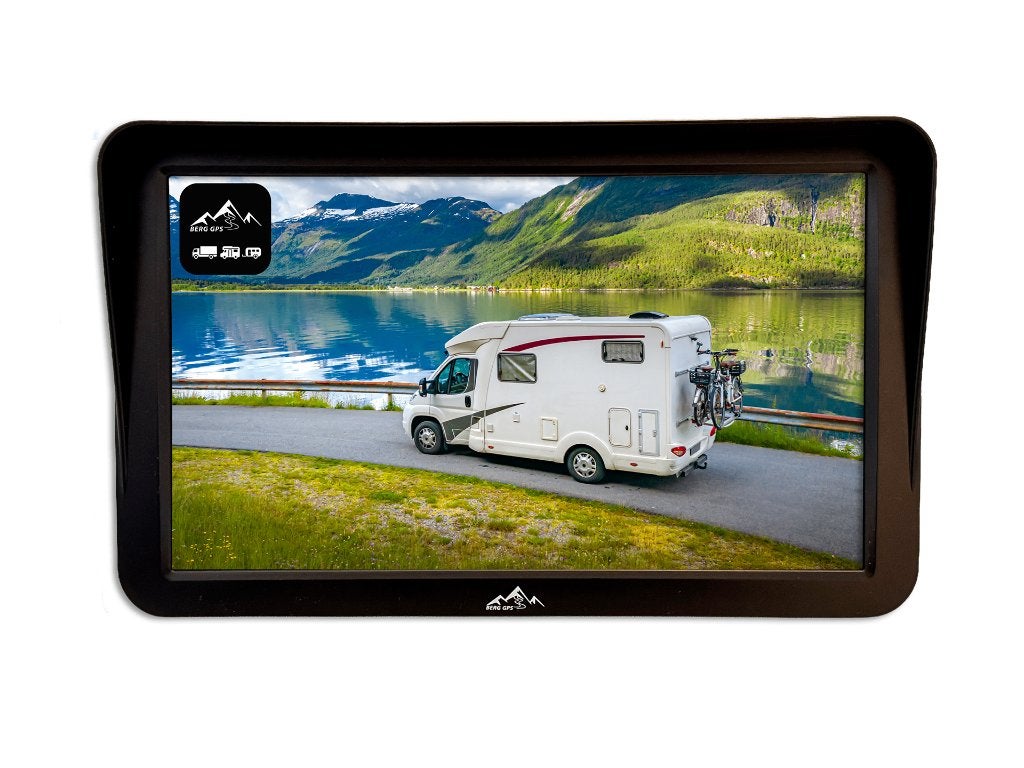 BergGPS BG-9001C campernavigatie 9 inch – Europa - NKC ACSI, Ophalen of Verzenden, Nieuw