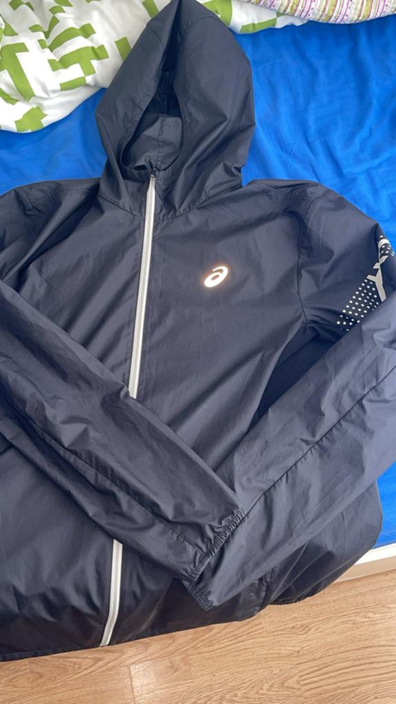 Asics vest en broek, Ophalen of Verzenden, Zo goed als nieuw, Maat 52/54 (L)