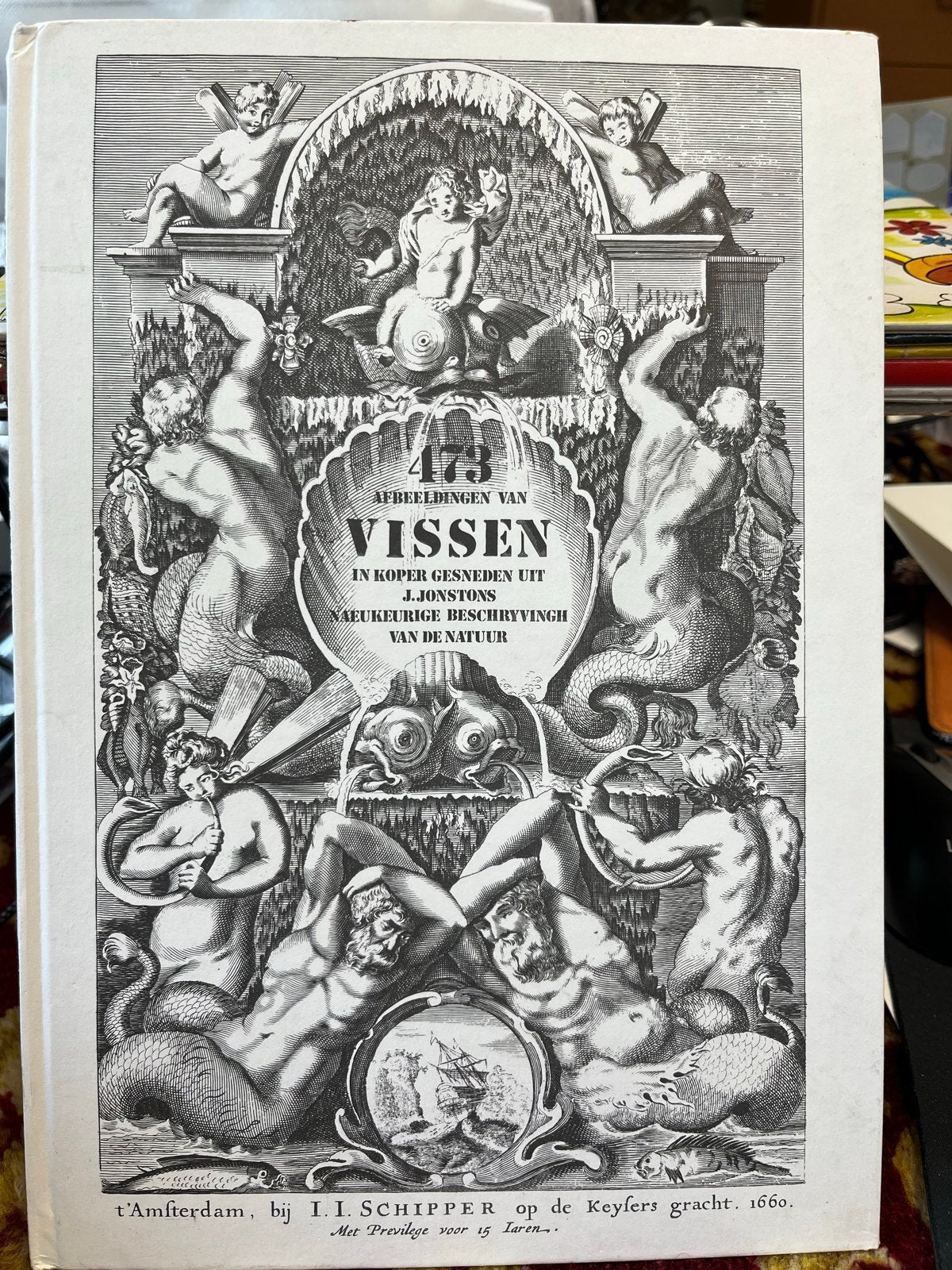 473 Afbeeldingen van Vissen - J. Jonston, Matthias Merian, Ophalen of Verzenden, Zo goed als nieuw, Overige onderwerpen