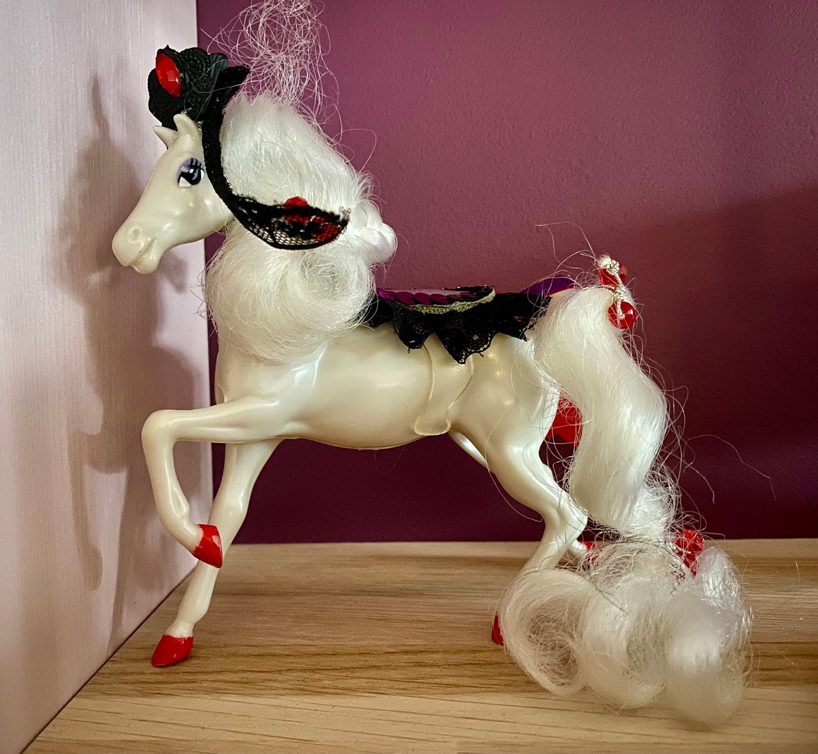Enchanted Kingdom Nina vintage paard jaren ‘80s, Ophalen of Verzenden, Zo goed als nieuw