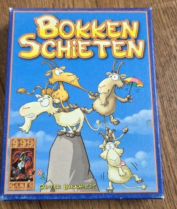 Bokken Schieten - Compleet Kaartspel van 999 Games, Vijf spelers of meer, Ophalen of Verzenden, Zo goed als nieuw, 999 Games