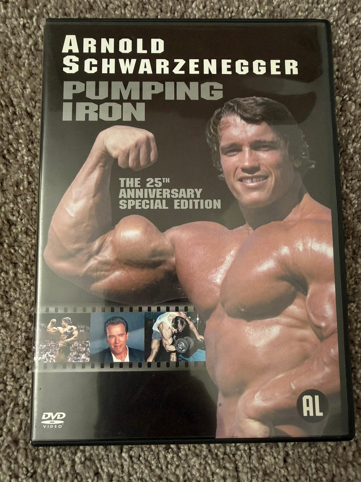 Pumping Iron - Arnold Schwarzenegger - DVD - Bodybuilding, Verzenden, Zo goed als nieuw