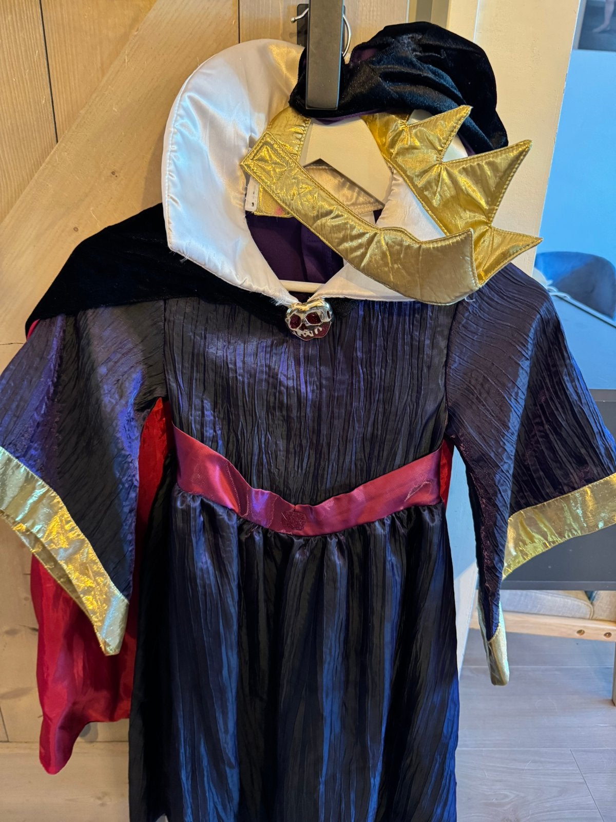 Disney Villains kostuum Evil Queen 110-116, Ophalen of Verzenden, Gebruikt