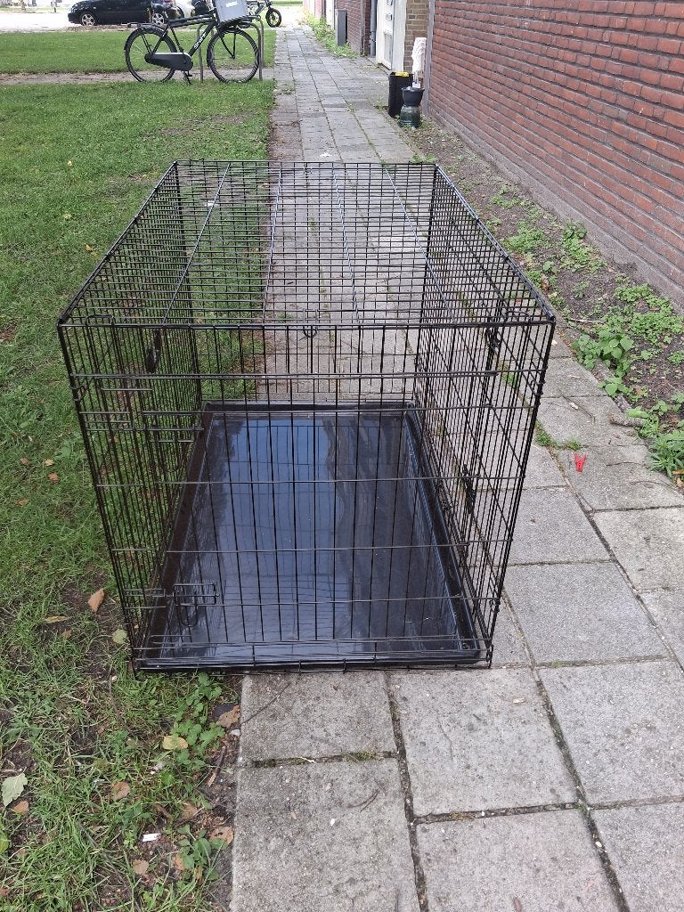 Hondenbench groot, Dieren en Toebehoren, Hondenbenches, Ophalen, Zo goed als nieuw