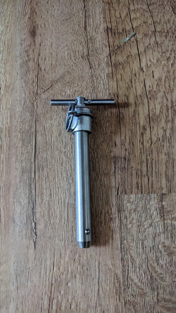 Quick-release pin met een T-hendel (new old stock), Ophalen of Verzenden, Nieuw, Klem