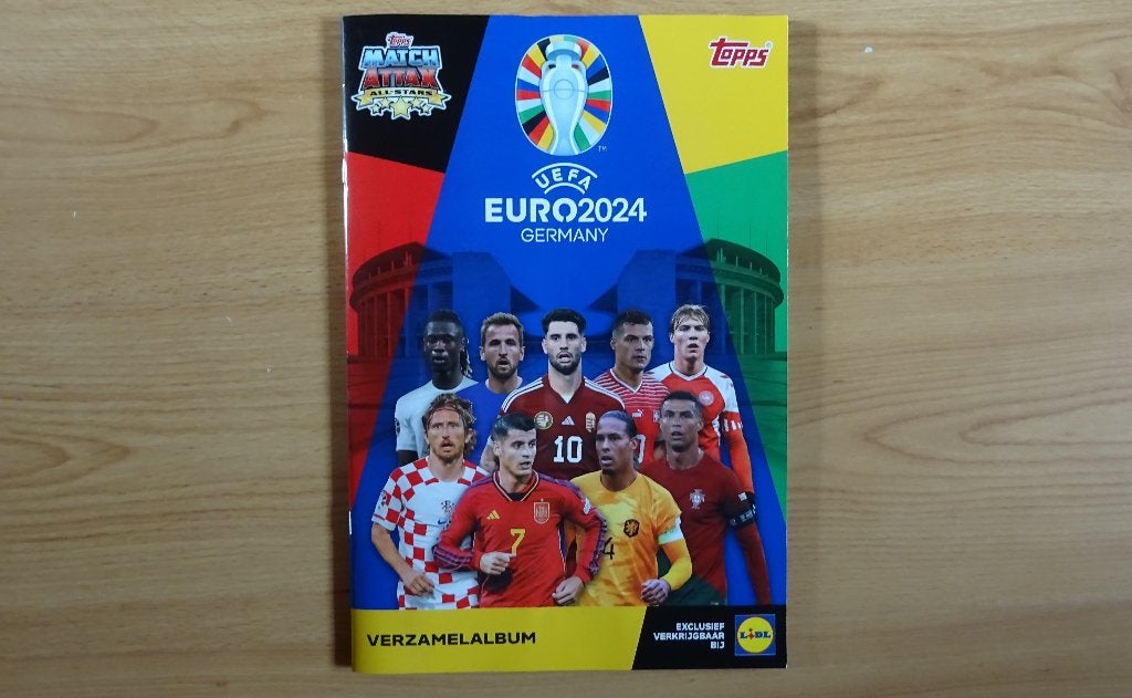 Uefa Euro 2024 Germany Verzamelalbum, Lidl, Ophalen of Verzenden