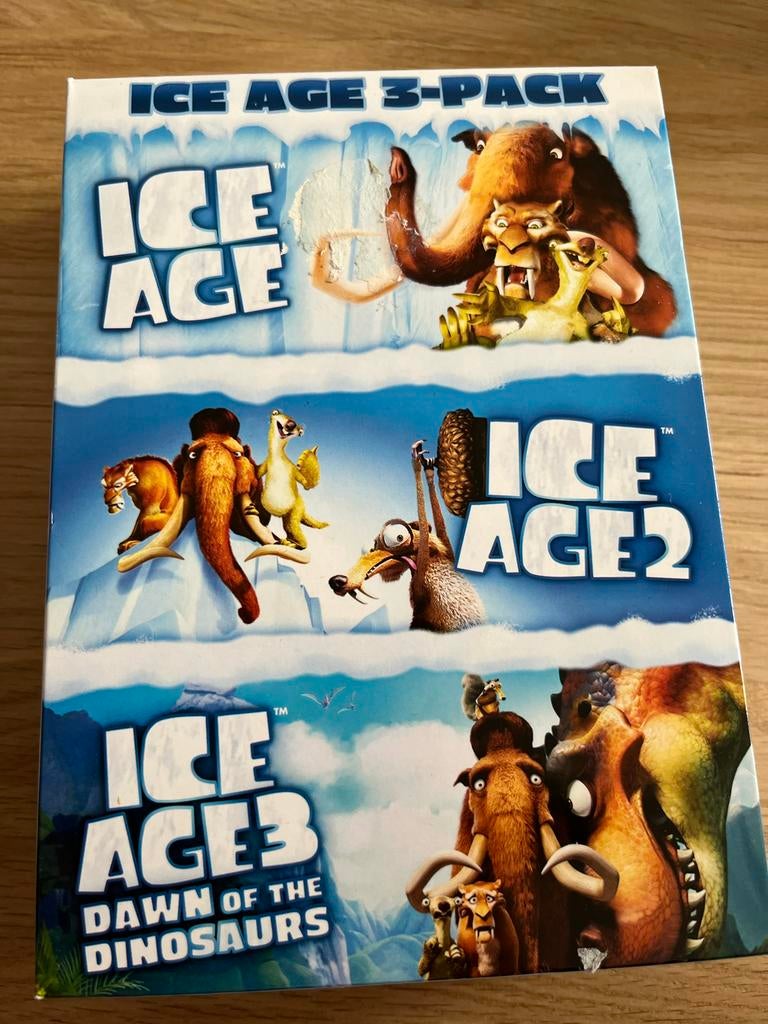 Ice Age DVD Boxset - De complete trilogie, Cd's en Dvd's, Cd's | Kinderen en Jeugd, Zo goed als nieuw, Ophalen of Verzenden
