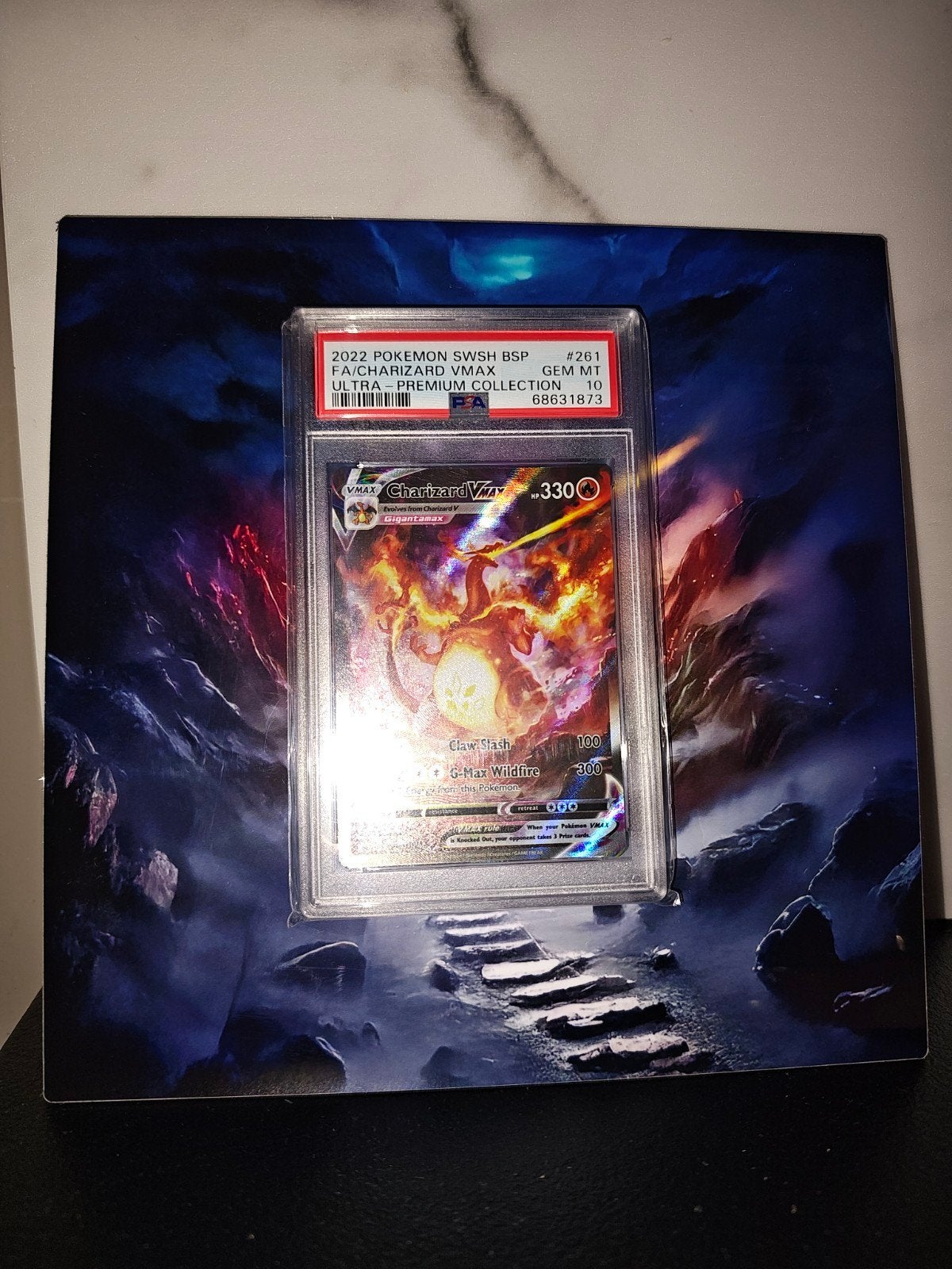 PSA 10 Charizard VMAX #261, Hobby en Vrije tijd, Verzamelkaartspellen | Pokémon, Ophalen of Verzenden, Nieuw