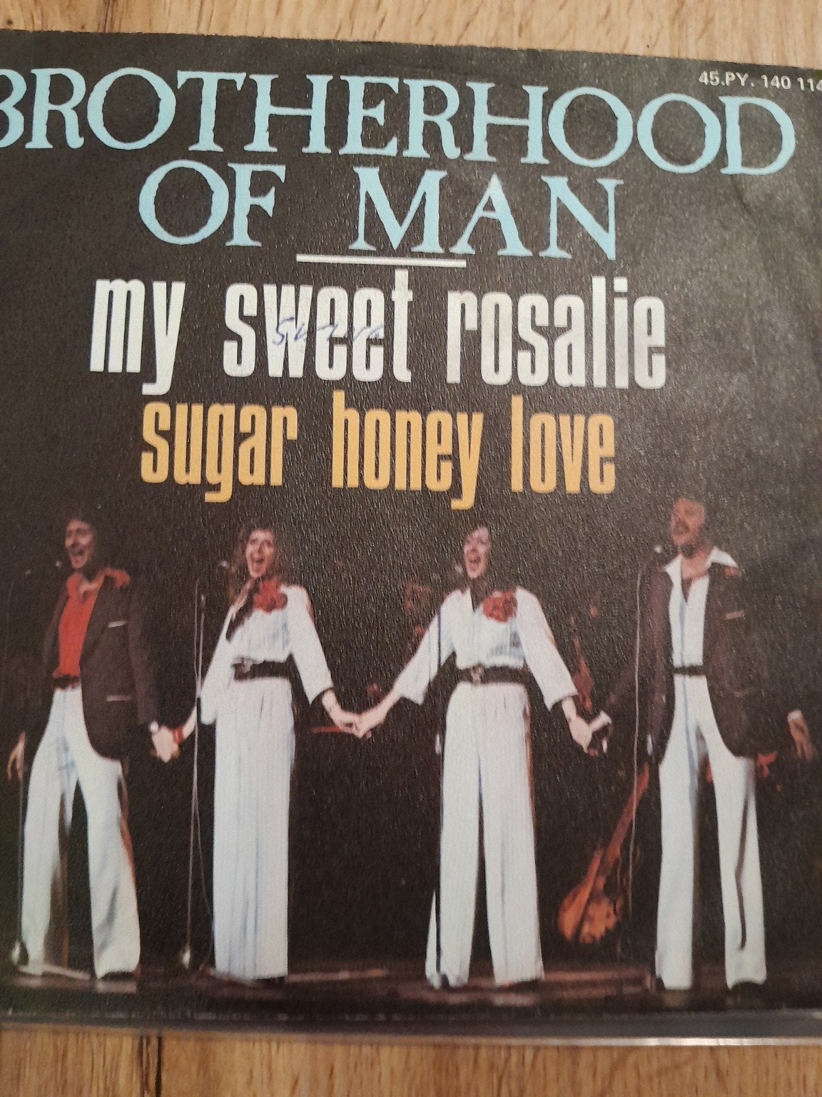 brotherhood of man 7inch my sweet rosalie, Ophalen of Verzenden, Zo goed als nieuw, Pop