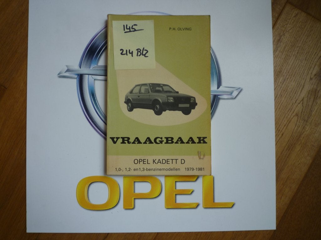Opel Kadett D vraagbaak Olving Nr 145, Ophalen of Verzenden